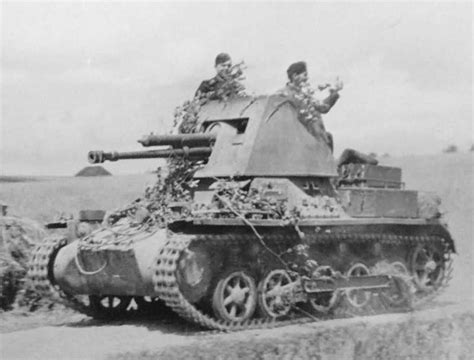 German light tank destroyer Panzerjager I | World War Photos