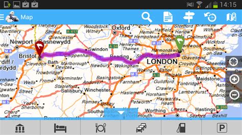 ViaMichelin Route planner,maps - Android Apps on Google Play