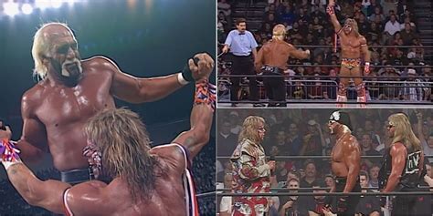 Hulk Hogan vs. Ultimate Warrior In WCW Is One Of Their Weirdest Feuds ...