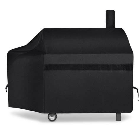 iCOVER Offset Smoker Cover, 60 inch Charcoal Pellet Grill Smoker Cover ...