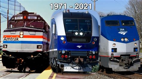 Amtrak's 50 Year History 1971 - 2021: Train Talk Ep. 32 - YouTube