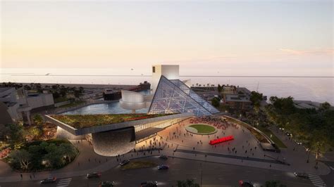 Rock & Roll Hall of Fame to break ground on $135 million expansion - Axios Cleveland