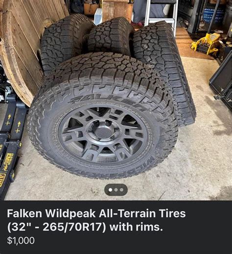 Tire size without lift/level : r/ToyotaTacoma