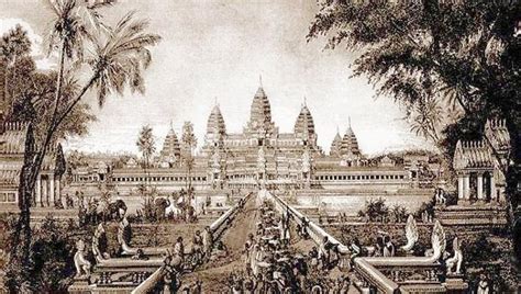 Most Beautiful Drawing in the World: How to Draw Angkor Wat in Cambodia