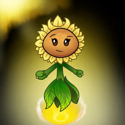 pvz: sunflower fan art by goodpea2 on DeviantArt