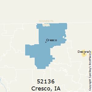 Cresco (zip 52136), IA