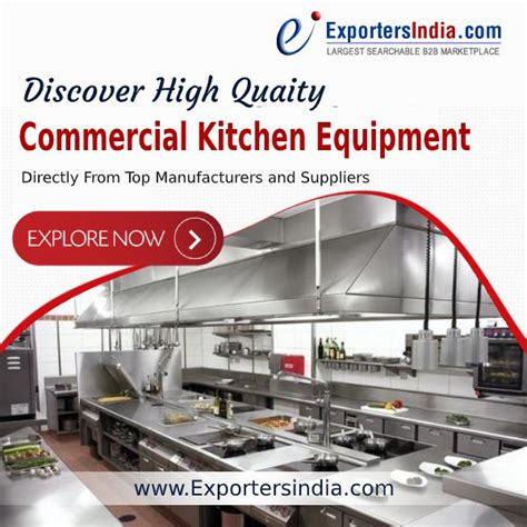 an advertisement for commercial kitchen equipment