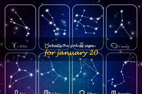 Unlocking The Zodiac Mystery: Exploring The Zodiac Sign For January 20 ...