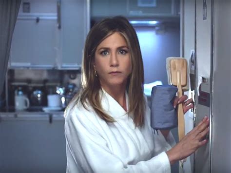 Jennifer Aniston Stars in Funny New Emirates Commercial Wearing Only a ...