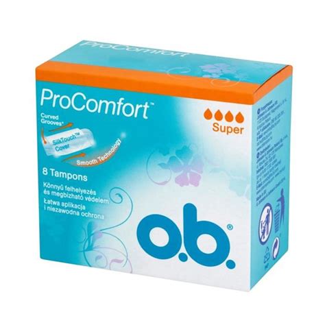 OB Pro Comfort Tampons Super 8pcs. | COSMETICS \ ACCESSORIES