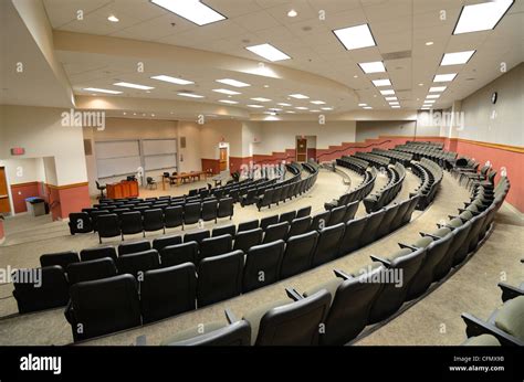 Interior of a college lecture hall Stock Photo - Alamy