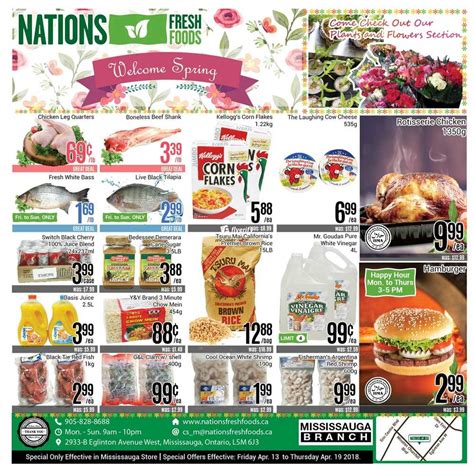 Nations Fresh Foods (Mississauga) Flyer April 13 to 19 Canada