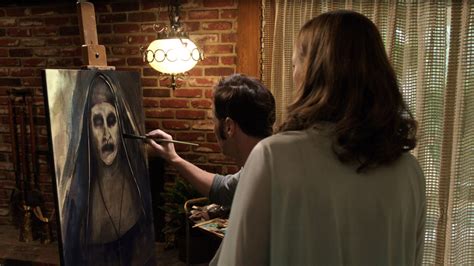 Download The Conjuring Valak Painting By Ed Wallpaper | Wallpapers.com