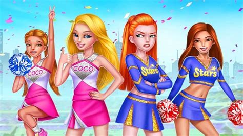 Cheerleader Dance Off Squad of Champions - Ice Princess Dancing and Makeup Games for Girls - YouTube