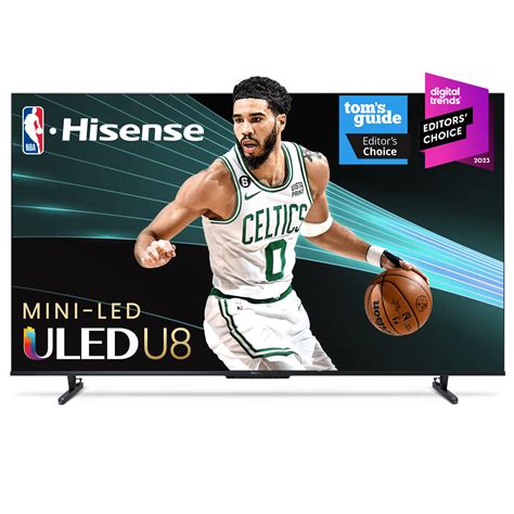 Hisense 55" Class U8 Series Mini-LED ULED 4K UHD Google Smart TV (55U8K, 2023 Model) - QLED ...