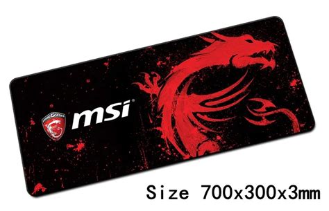 MSI mouse pad 700x300x3mm pad to mouse notbook computer mousepad High ...