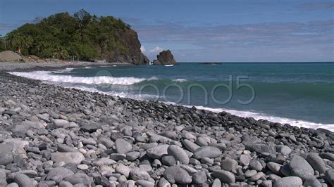 Beautiful pebble Beach with calm ocean swell Stock Footage,#Beach#calm#Beautiful#pebble | Beach ...