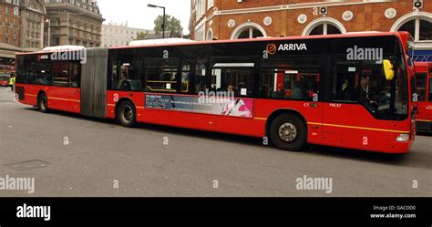 Bendy Bus stock. A general view of a London "bendy bus" pictured in the ...