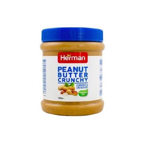 Herman Peanut Butter Crunchy 340G - Best Price in Sri Lanka | OnlineKade.lk