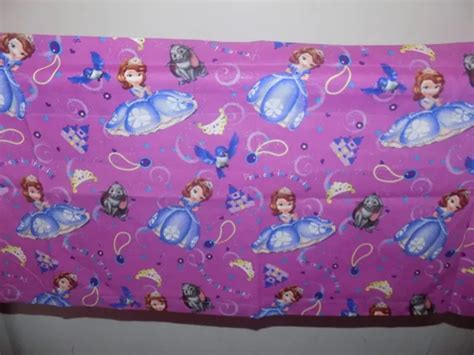 DISNEY PRINCESS SOFIA The First Cartoon Kids girls Purple Window Curtain Valance $12.99 - PicClick