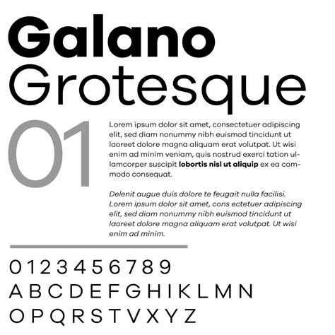 Galano Grotesque Font Family — Pixelbag Free Design Resources