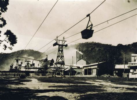 Beneath a Moving Ropeway at Kandos – Kandos History