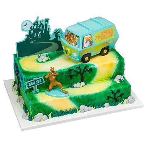 Scooby-Doo! Mystery Machine Signature Cake Decorating Kit | eBay | Scooby doo birthday cake ...