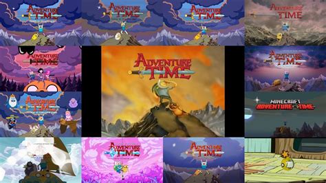 All The Adventure Time Intros At The Same Time [60fps] - YouTube