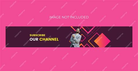 Premium Vector | Professional YouTube Banner Art Design Template