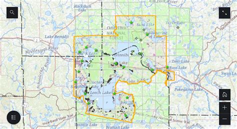 Proposed Parcel Map for Leech Lake Reservation Restoration Act Now ...