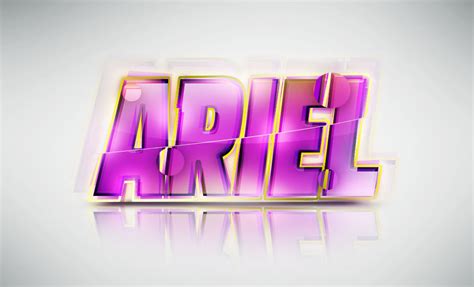 Ariel Logo by EitayDesign on DeviantArt