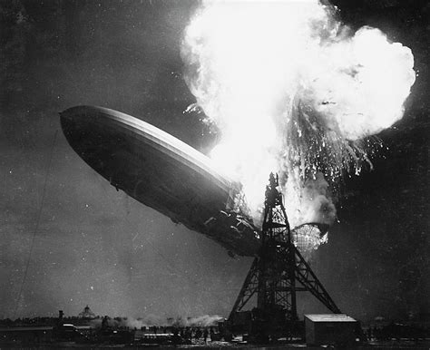 Hindenburg Disaster Photograph by Us Navy - Pixels