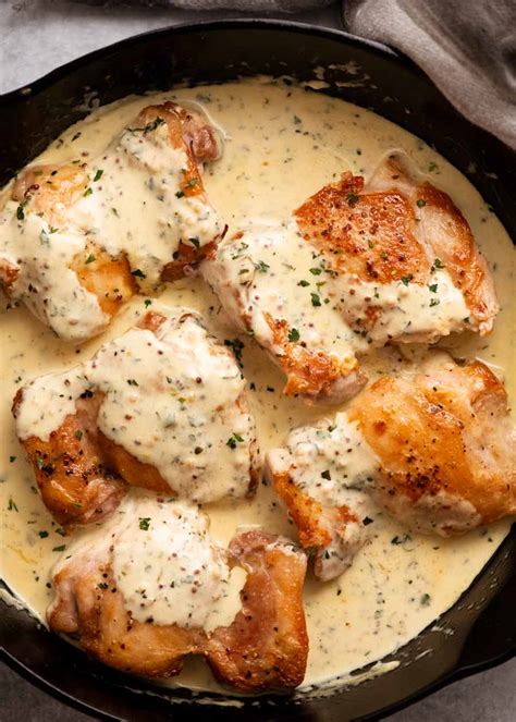 Chicken In Creamy Mustard Sauce | recipetineats