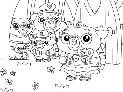 Chip and Potato Coloring Pages - Best Coloring Pages For Kids