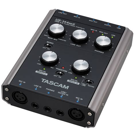 TASCAM US-144MKII - USB 2.0 Computer Audio Interface US-144MKII