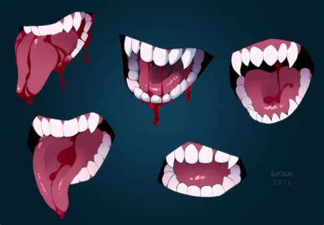 candyslices: “Wanted to practice some teeth and tongues. Used ...