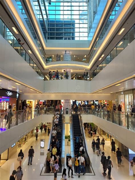 Interior of New Town Plaza Phase I at Shatin New Territories Hong Kong ...