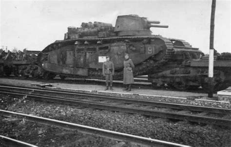 World War II in Pictures: French Char 2C, Biggest Tank Ever