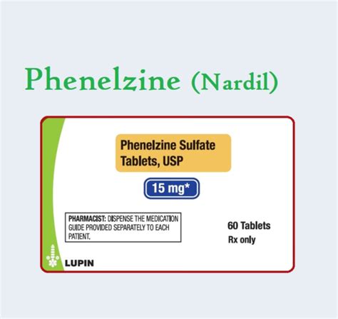 Phenelzine (Nardil) - Uses, Dose, MOA, Brands, Side effects