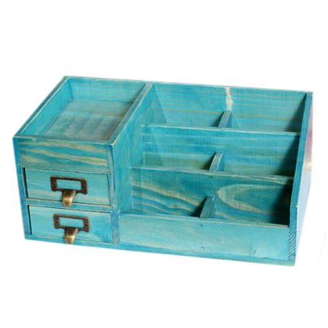 Creative Cosmetics Storage Box Drawer Type Wooden Table Storage | Fruugo BE