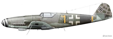 Messerschmitt Bf 109 K-4, Günther Landt Ww2 Fighter Planes, Air Fighter, Fighter Jets ...