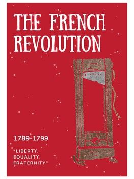 French Revolution Poster by Project Education | Teachers Pay Teachers