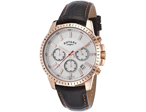 $445 off Rotary Chronograph Stainless Steel Men's Watch, $50 + Free ...