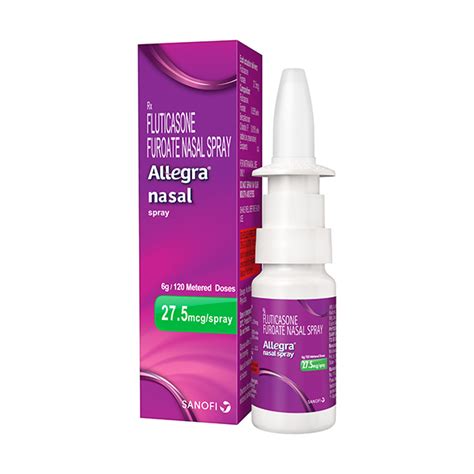 Fluticasone Furoate Nasal Spray (Allegra) - Pharmacy on Earth