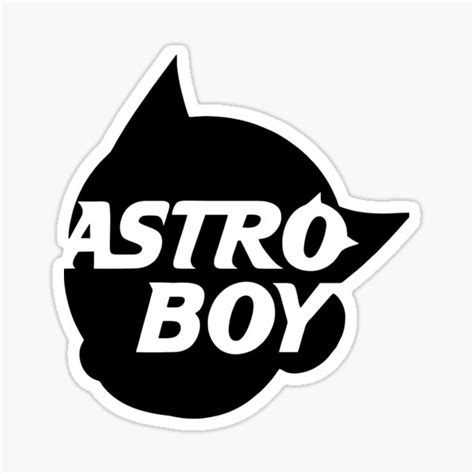 "ASTRO BOY - LOGO" Sticker by SantaTromp44 | Redbubble