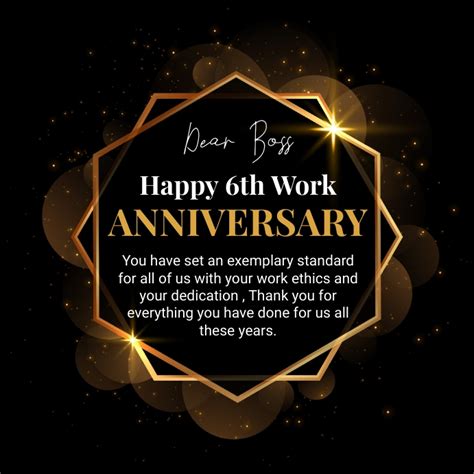 Work Anniversary Templates Free Download