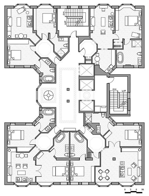 Small Hotel Floor Plan - floorplans.click