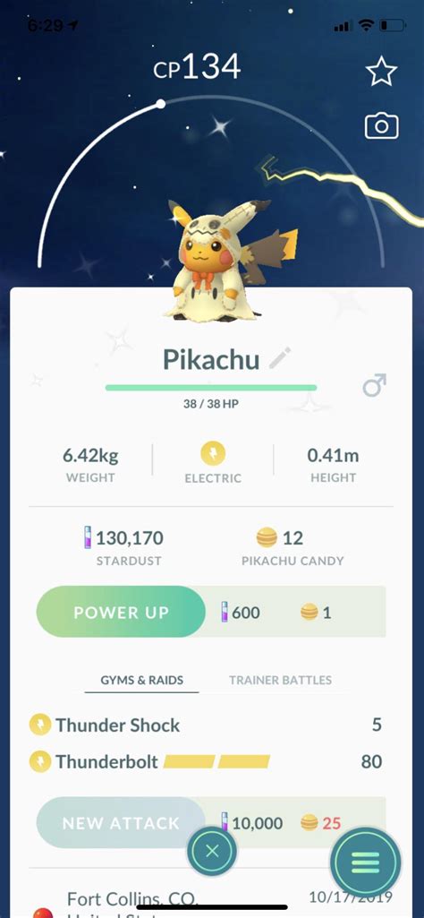 Shiny costume Pikachu!! : r/pokemon