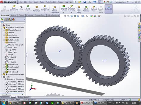 Tutorial: How to model involute gears in SolidWorks and show design intent. | GrabCAD Tutorials