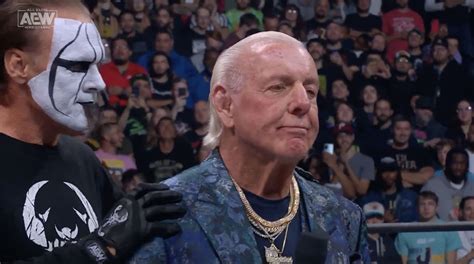 Ric Flair Joins AEW, Literally Stabs WWE Right in the Back